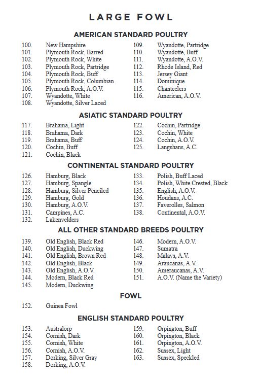 poultry